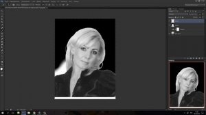 Создать правильный ореол в ретуши фото на памятник