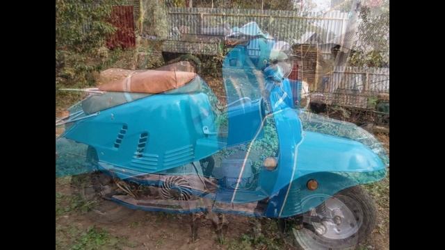 Моторолер Турист Т200М до і після реставрації. смотреть онлайн
