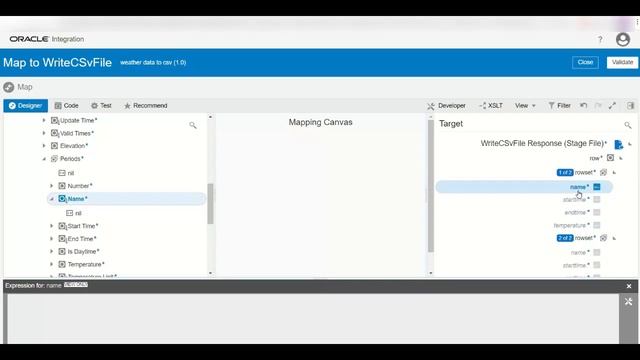 Oracle Cloud Integration RSTAPI to CSV in Email смотреть онлайн