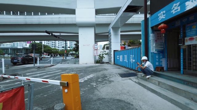 Shenzhen Longhua District 4k China walking in the rain смотреть онлайн