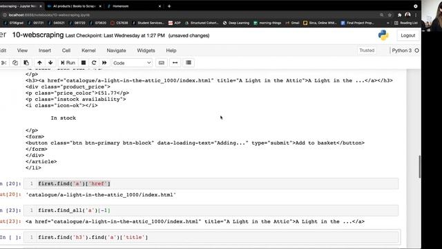 Topic 10: Web Scraping (BeautifulSoup) смотреть онлайн