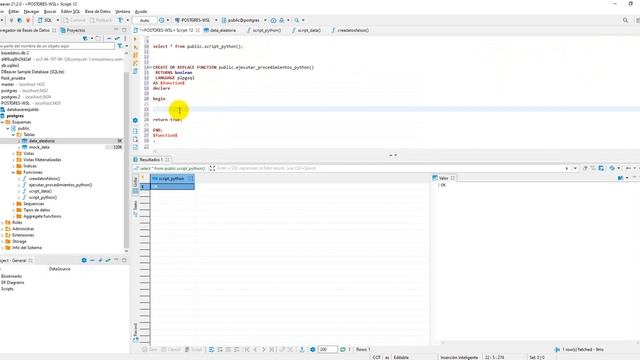Ejecucion de PL/Python dentro de PL/PgSQL смотреть онлайн