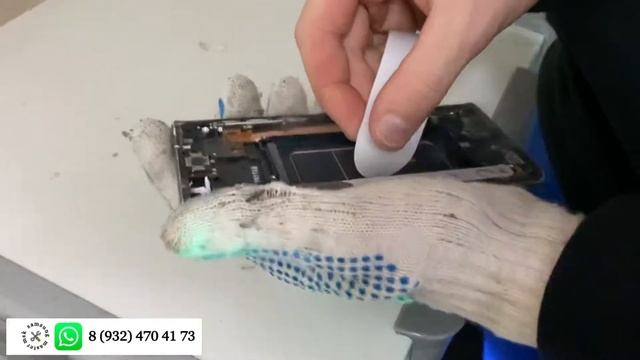 Ремонт Samsung Galaxy Note9 /Замена стекла Samsung Note 9/ восстановили в идеал смотреть онлайн