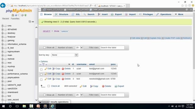 php and mysqli select data from database part 26 смотреть онлайн