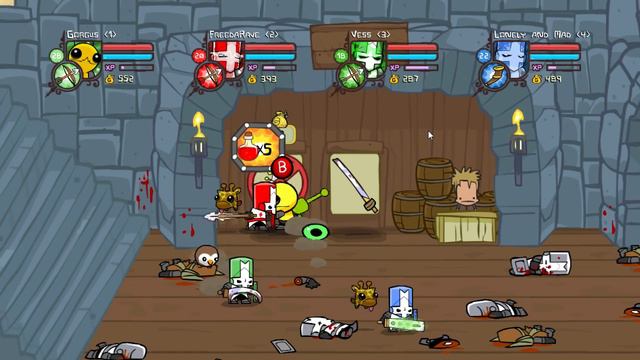 Запись стрима по игре "Castle Crashers" ("Замок крушителей") #2 смотреть онлайн