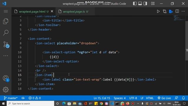 how to wrap text of ion-select-option and ion-label in ionic apps with angular смотреть онлайн