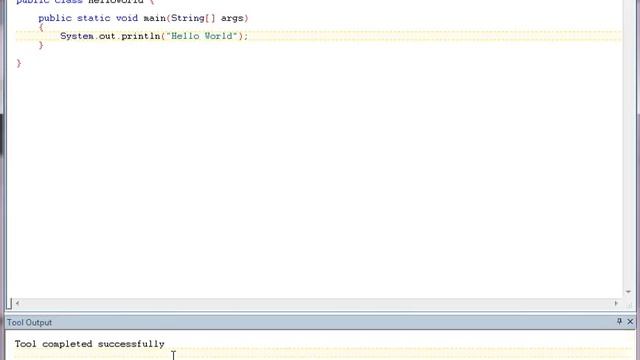 Compiling and Running a Java Program in TextPad смотреть онлайн