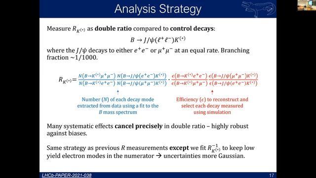 Lepton flavour universality at LHCb (Harry Victor Cliff) смотреть онлайн