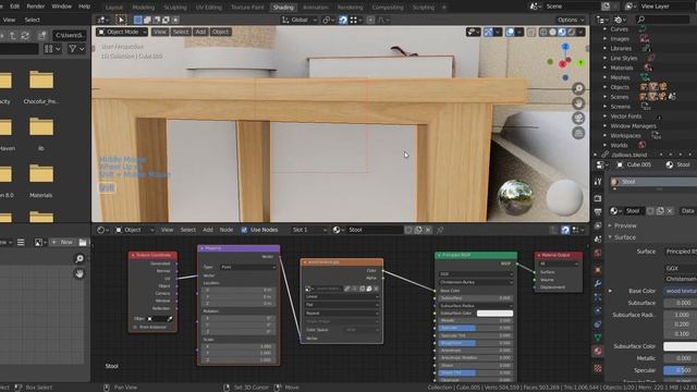 Bedroom Interior Visualization under 1 hour! - Blender Interior Design Workflow (real-time) смотреть онлайн