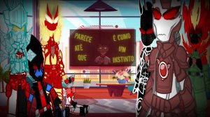 Aliens do Cristal-Trix reagindo ao Rap do Carnitrix|@ironmasterprod|