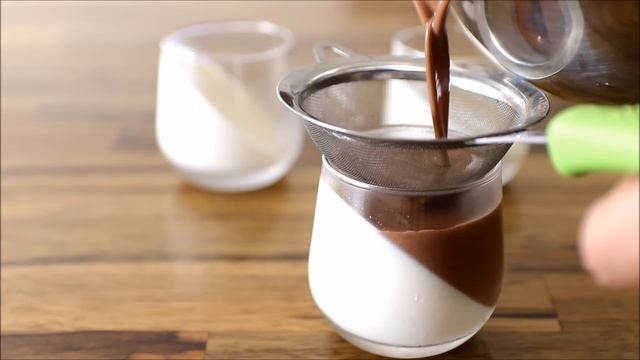Chocolate & Vanilla Panna Cotta Recipe смотреть онлайн