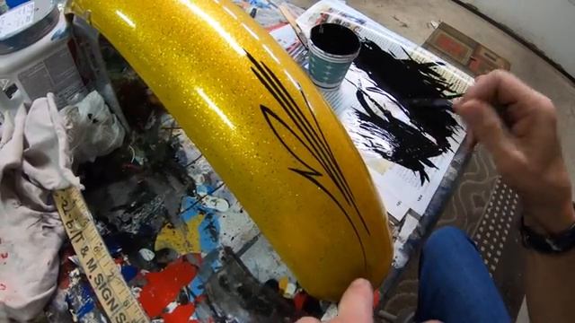 How to Pinstripe - Pinstriping for Beginners смотреть онлайн