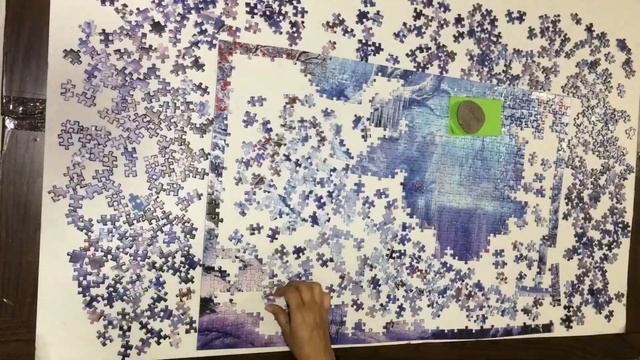 Puzzle Ravensburger Winter Wolves 1000 pieces смотреть онлайн