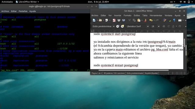 Cómo autentificar el usuario postgres en debian смотреть онлайн