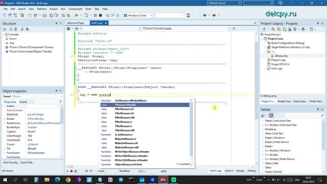 Resources and Images C++ builder. смотреть онлайн