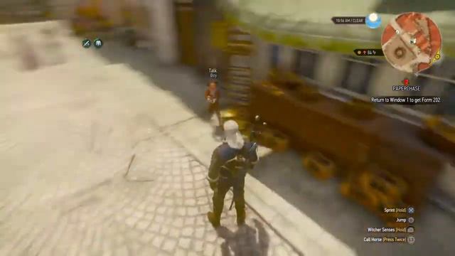 The Witcher 3 wood swords glitch смотреть онлайн