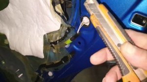 Toyota RAV 4 . разборка и снятие двери