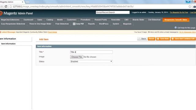 Responsive Smooth Slider Magento Extension смотреть онлайн