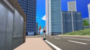 [MMD/MMM] A Jog Through The City (Giantess Growth Animation/Running Test)