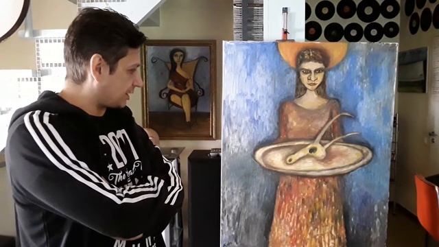 Описание картины "Козья морда". Картины Дениса Давыдова. смотреть онлайн