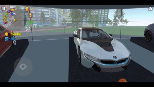 Покупка BMW i8 из обновления в Car Simulator 2 смотреть онлайн