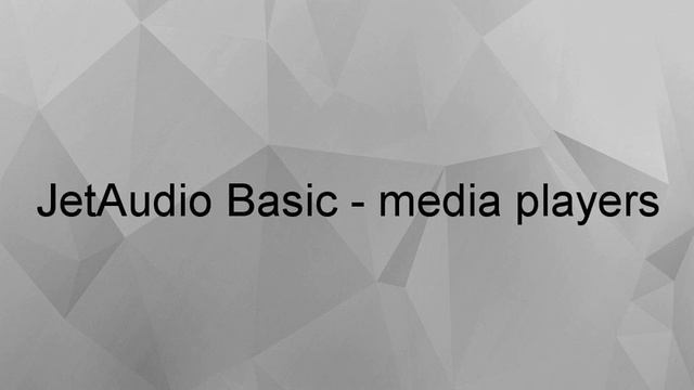 JetAudio Basic - media players - Download Link смотреть онлайн