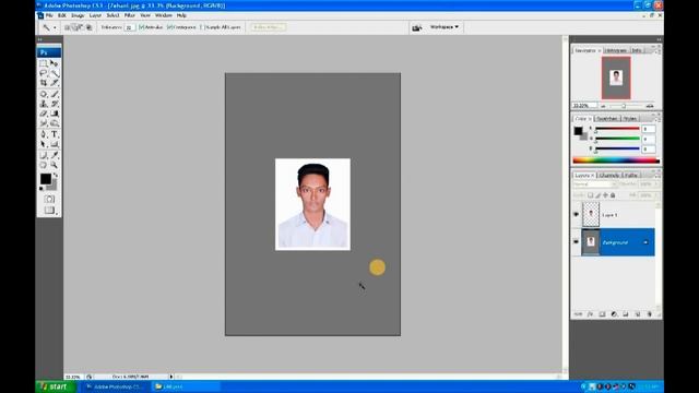 HI QUALITY PASSPORT PHOTO LAB PRINT IN PHOTOSHOP MR MIZAN смотреть онлайн