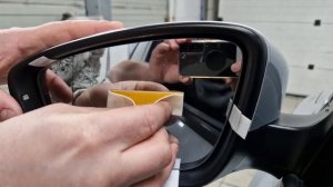 Комплект для приклеивания бокового зеркала
