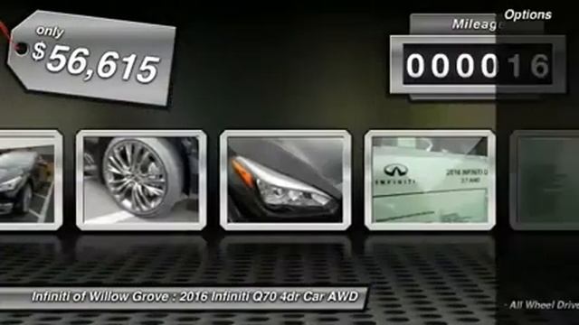2016 Infiniti Q70 Willow Grove PA Q7G0037 смотреть онлайн
