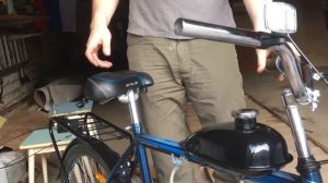 Мотовелосипед за 14000 рублей/Распаковка велосипеда/Сборка/Первый пуск (часть 2)