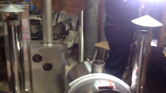 Производство внутренних и внешних печей для Офуро и Фурако. Сибирский завод. смотреть онлайн