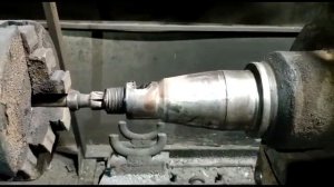 Ремонт оси прицепа РОР (ROR). Восстановление оси полуприцепа. Ремонт посадочных мест под подшипник.