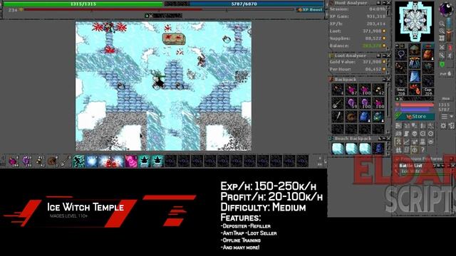 [CloudBot][MS][ED] Ice Witch Temple [Eldar] смотреть онлайн
