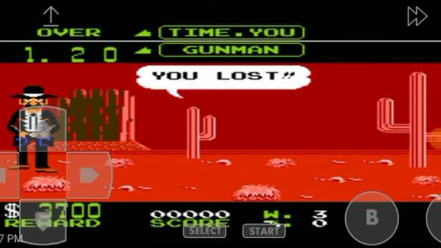 Game Over: Wild Gunman (NES) смотреть онлайн