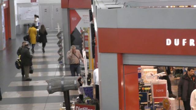 DutyFree Shop Views And Cafeteria At Nikola Tesla Airport, Belgrade , Serbia