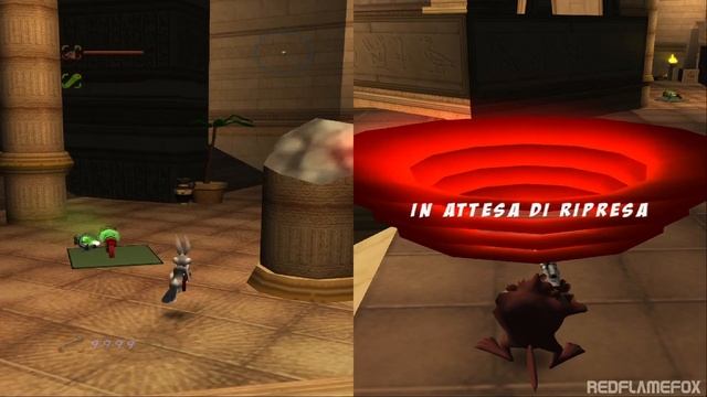 Looney Tunes: ACME Arsenal - Split Screen Deathmatch Multiplayer (PS2) смотреть онлайн