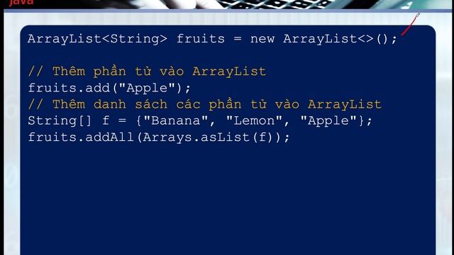 Lớp trong (inner class) và sử dụng ArrayList trong Java смотреть онлайн