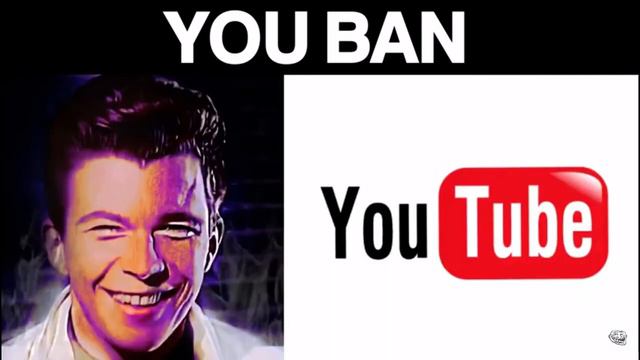 Rick astley becoming angry (ban) credit: Just A Happy Troll смотреть онлайн