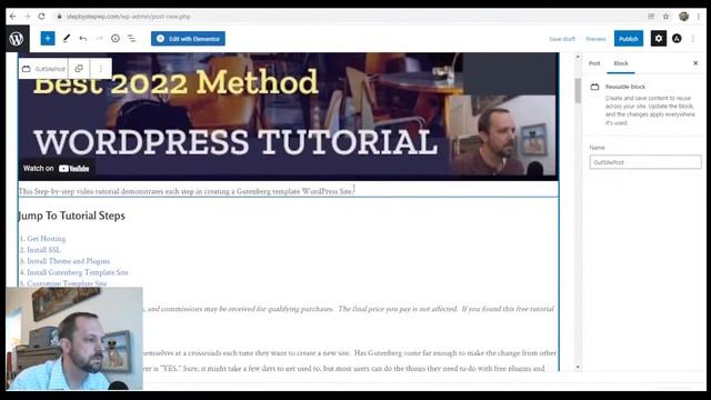 Use Gutenberg To Copy and Paste Entire Page or Post, All Blocks - WordPress Beginner смотреть онлайн