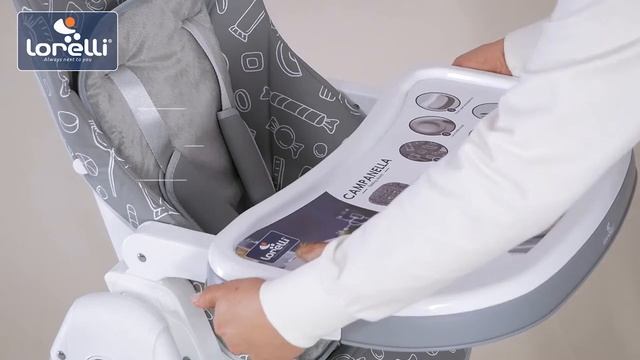 Стульчик для кормления Lorelli Campanella смотреть онлайн