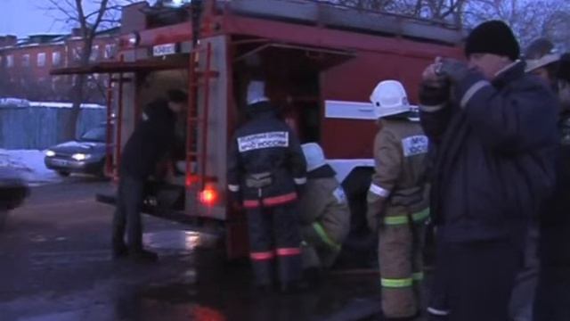 Авария на перекрестке улиц Кирова и Стекловской. Январь 2013 год. смотреть онлайн