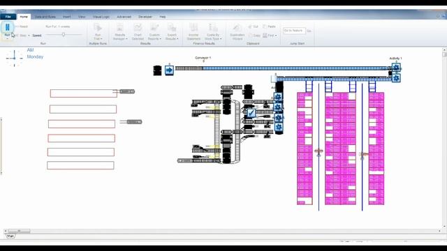 How to Import AutoCAD Drawings Feature Demo in SIMUL8 смотреть онлайн