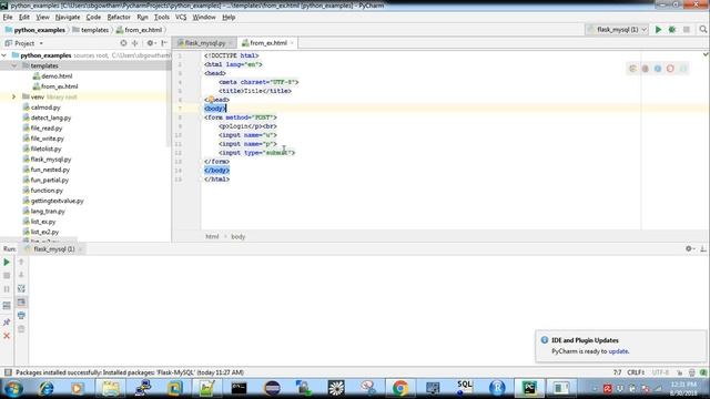 Python : Login Web App with Python Flask MySQL {in தமிழ்} смотреть онлайн