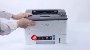 Pantum P3300 SERIES Unboxing, Cartridge Installation, and Driver Installation Guide