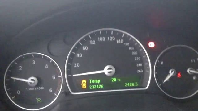 Saab 9-3 -20 Cold start / холодный запуск Saab 9-3 в -20 смотреть онлайн