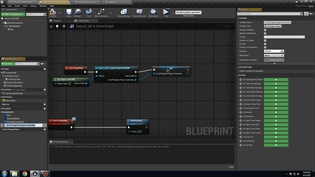 Unreal Engine: Make an Advance RPG game (Part 2: Camera First Person and equip weapons) смотреть онлайн