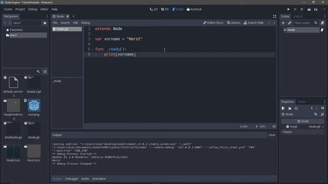Godot Tutorial #11 (Deutsch / German) - Variablen exportieren смотреть онлайн
