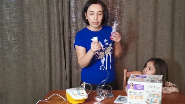 Ингалятор Little Doctor LD - 212C. Обзор. смотреть онлайн