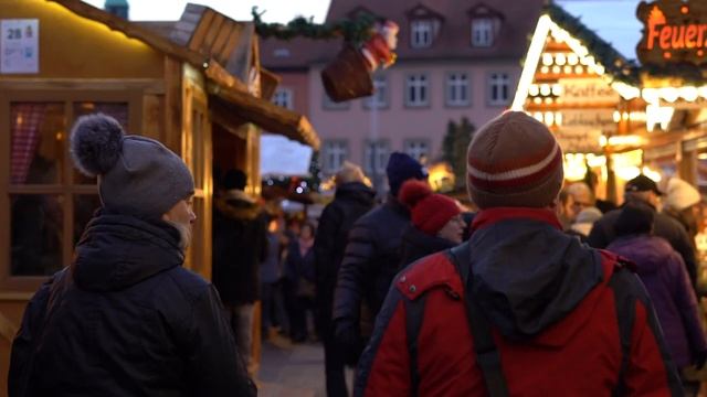 BAMBERG CHRISTMAS MARKET | BEST CHRISTMAS MARKETS IN EUROPE | BAMBERG WEIHNACHTSMARKT 2022 смотреть онлайн