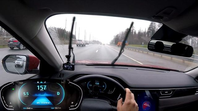 JAC J7 - POV test drive. Driver’s eyes смотреть онлайн